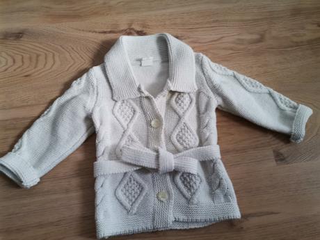 Pletený svetrík, h&m,86