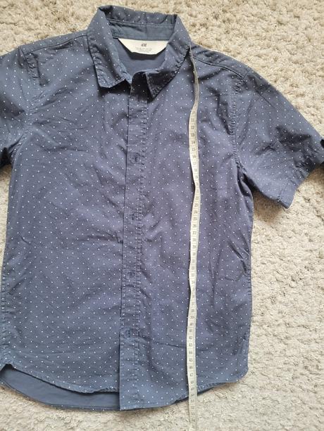 Kosele bodkovaný dvojicky, h&m,128