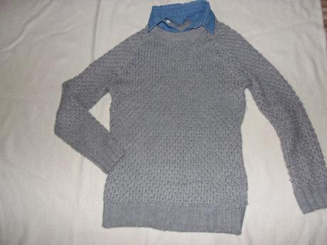 Sveter s golierom, clockhouse,m