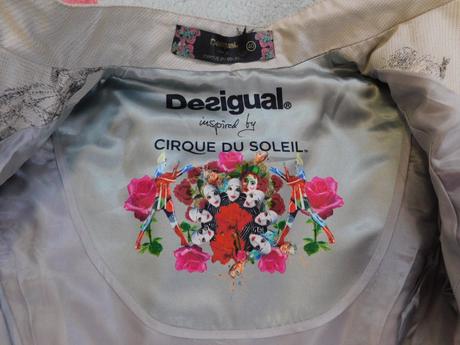 Nový kabát desigual cirque du soleil, desigual,40