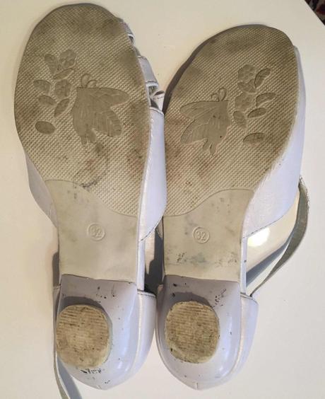 Slávnostné topánky sandálky k šatám, 32