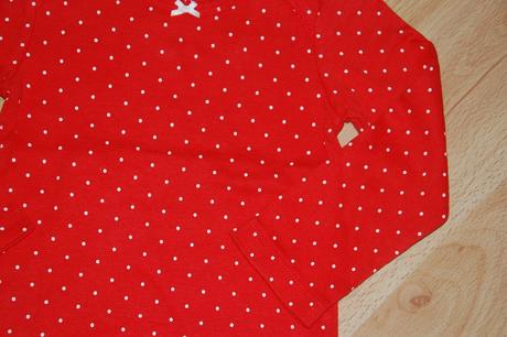 Červený komplet, carter's,86