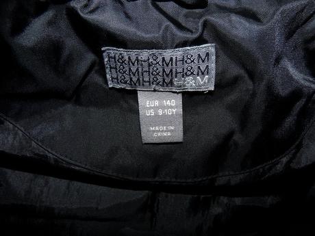 Prechodná bunda, h&m,140