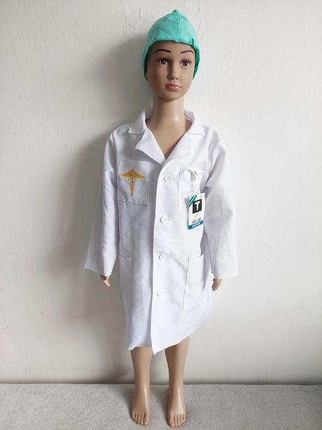 Lekár / doktor karnevalový komplet kostým 104-116,