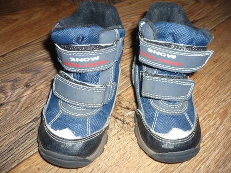 Topánky na zimu reflexne špice, deichmann,23