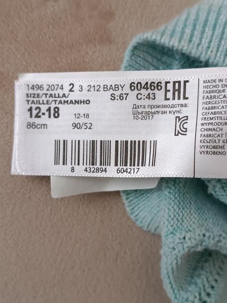 Svetrik 86, mango,86