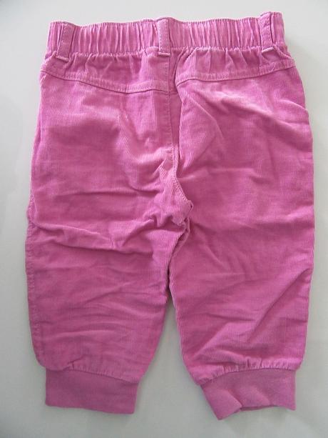 Menčestrové nohavice, f&f,74