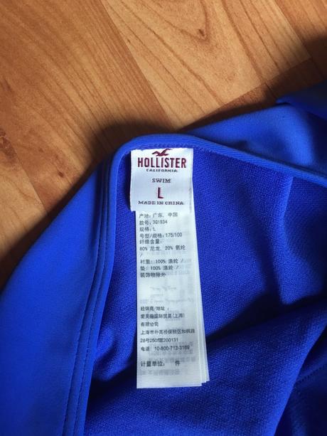 Jednodielne plavky hollister l, hollister,l