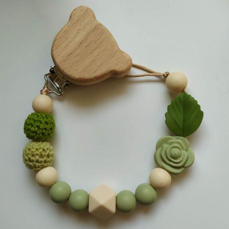 Retiazka na cumlík bez mena pre chlapčeka, 