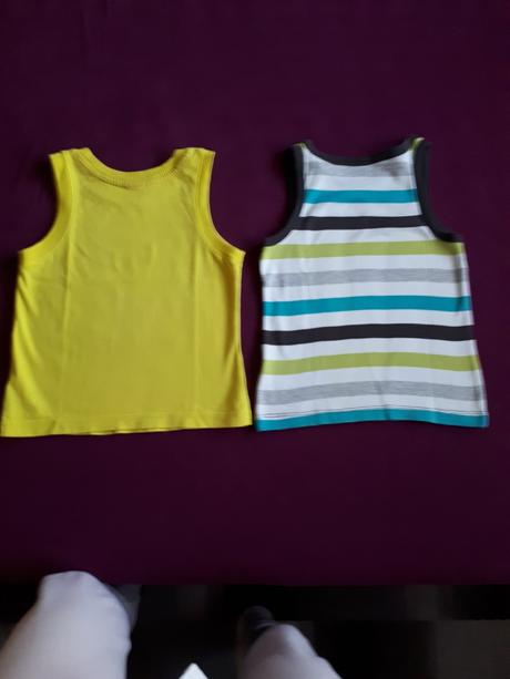 Detske tricko 2 kusy, 68