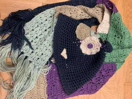 Suprava ciapka a šál, roxy,s