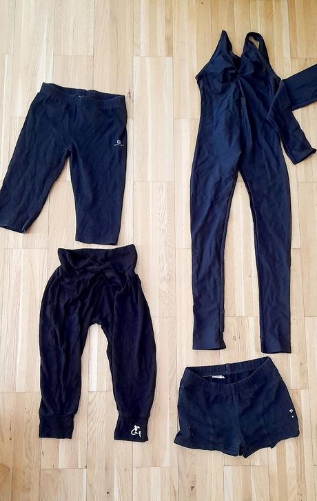 Kvalitné elastické originál tričká na gymnastiku n, 140