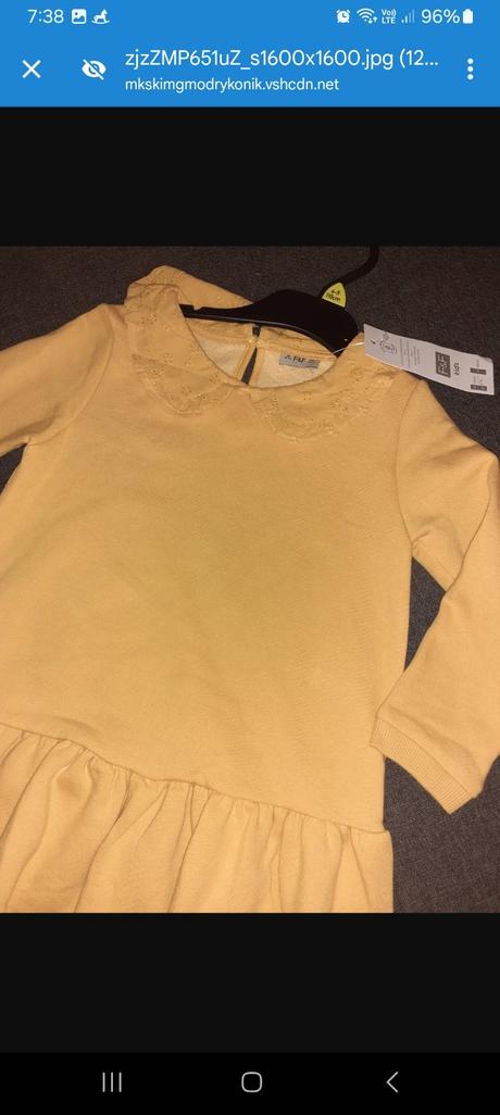 Hrejivé šaty, f&f,110