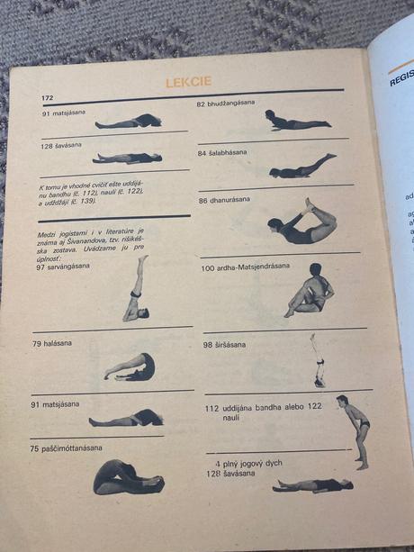 Stará retro úžasná kniha milan polášek joga,