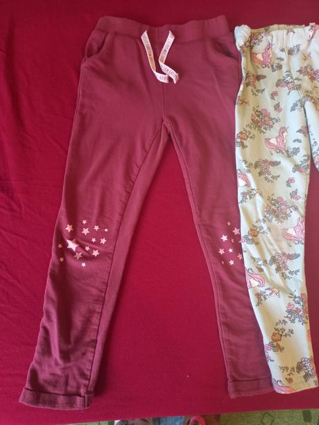 Nohavice - legíny 116 - 122, h&m,122