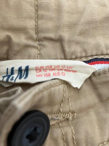 Kraťasy, h&m,158