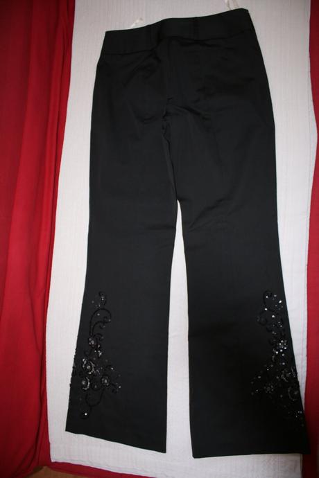 Nenosené čierne spoločenské nohavice zn. next  , next,40