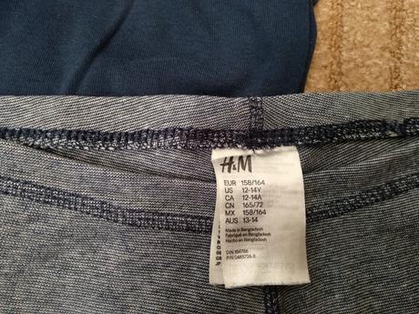 2x spodky hm, h&m,158
