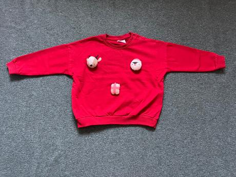 Vianočný set mikina a zateplene leginy, pepco,98