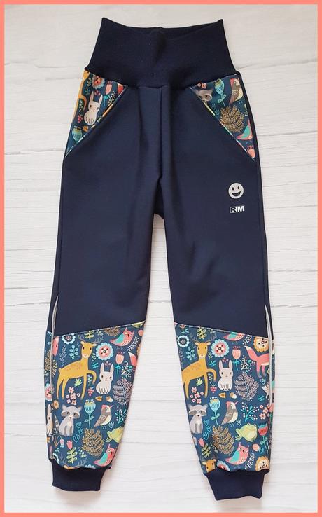 Softshellové nohavice, 80 - 152