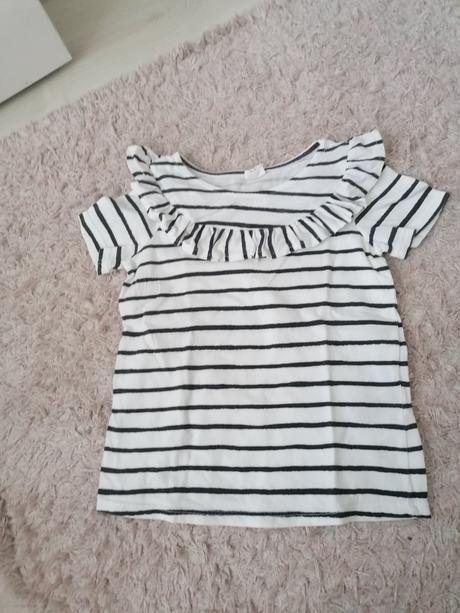 Tričko s volanom h&m, h&m,98