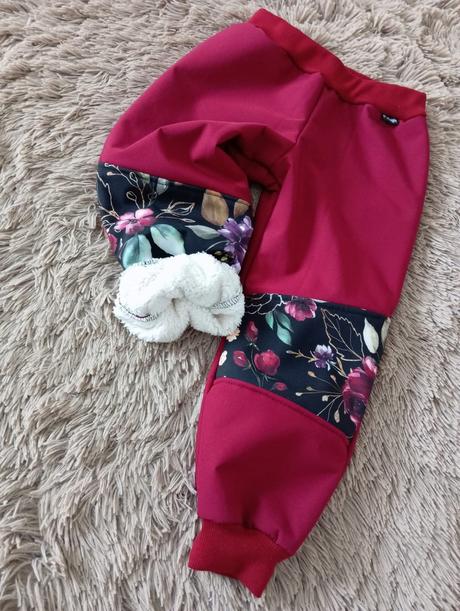 Softshellove nohavice s barančekom, <50 - 170