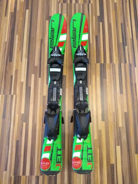 Detské lyže elan 80 cm u-flex, elan,80-89 cm