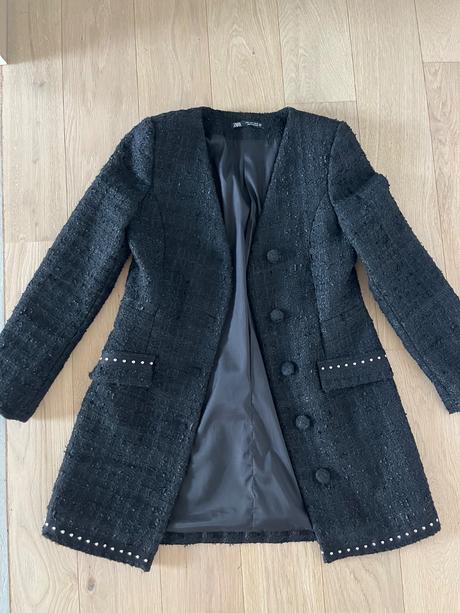 Tvídové sako zara, zara,s