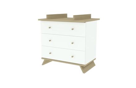 Brendon infini white prebaľovacia komoda, 