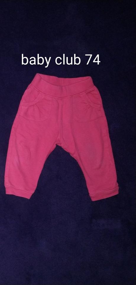 Tepláky 74, baby club,74