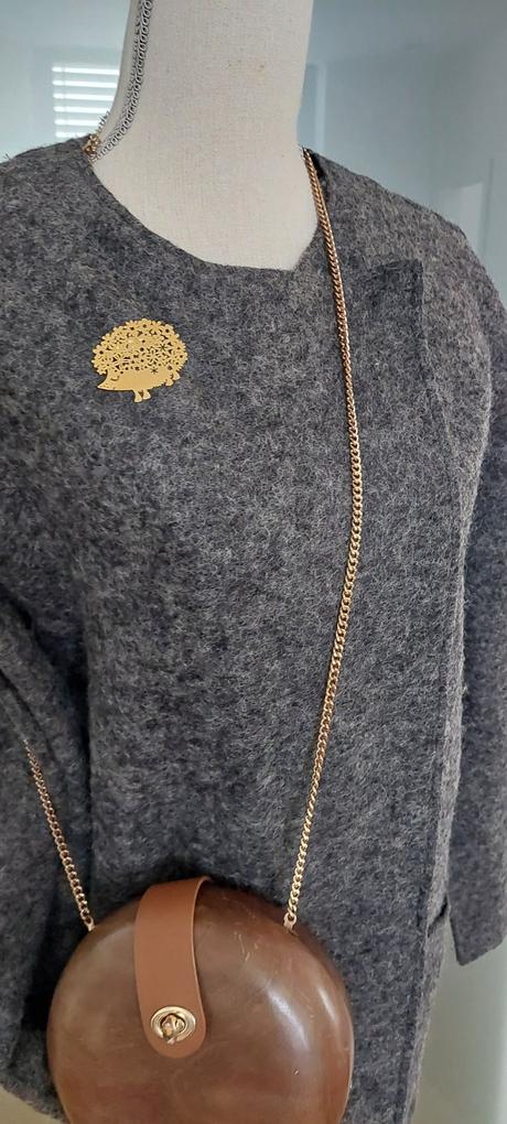 Benetton vlnený kabát, benetton,l