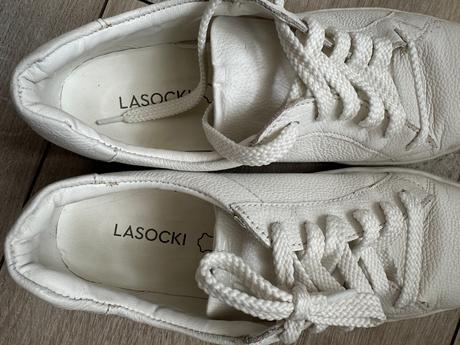 Dámske kožené tenisky, lasocki, veľ.38, lasocki,38