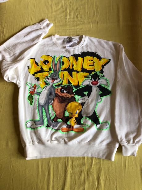 Mikina looney tunes nová, pull&bear,s