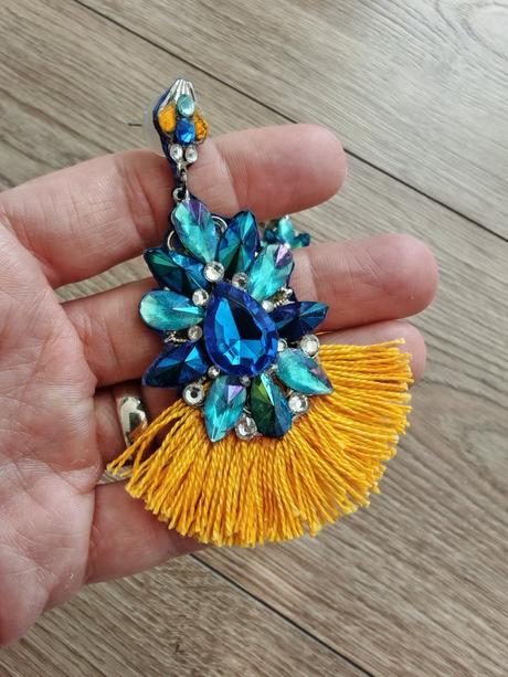 Nádherné visiace náušnice, 