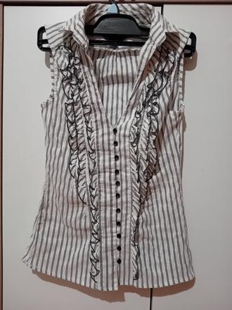 Blúzka s volánikmi, zara,xs