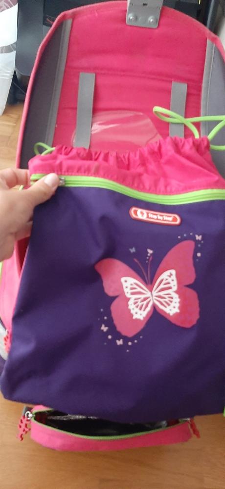 Skolska taska/ aktovka step by step touch 2 motyl,