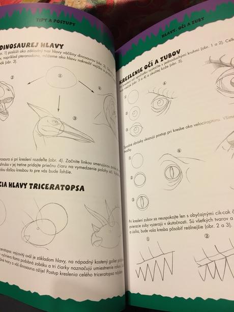 Kreslíme dinosaury + darček, napr.detské časopisy,