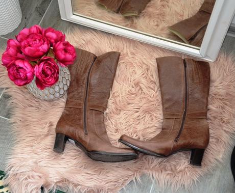 Koženné čižmy z pravej kože-41, 41