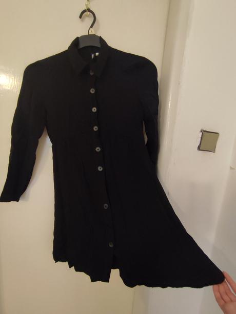 Viskózové šaty, h&m,36