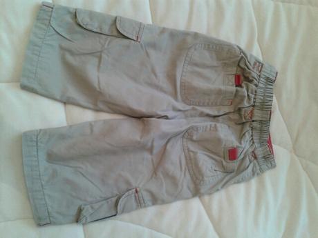 Podšité bavlnené kapsáče 6-12 mes., 80