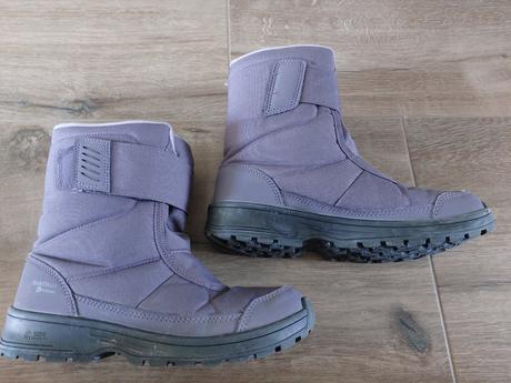 Skoro nové snehule decathlon svetlo fialové, quechua,36