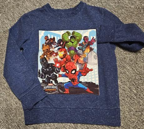 Tričko  mikina avengers spiderman hulk, marvel,134