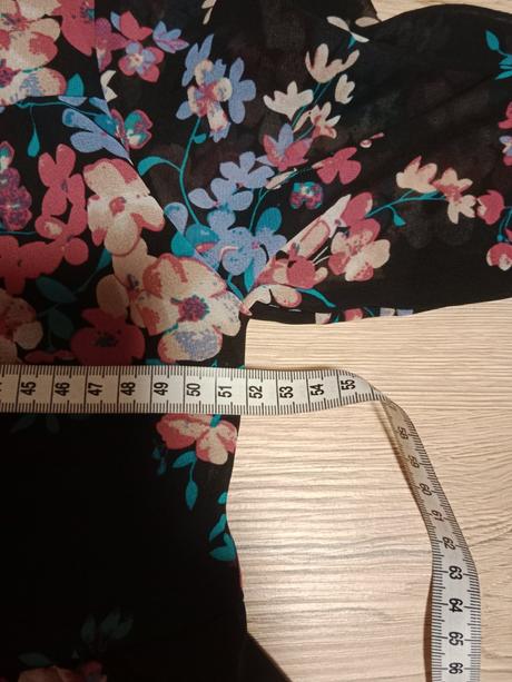 Jemná blúzka kvetinková, l