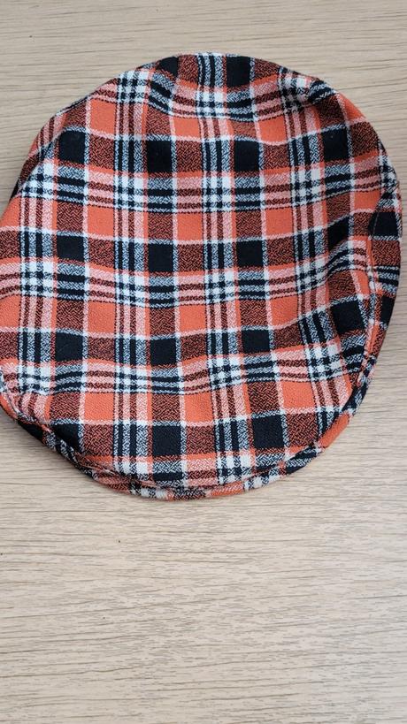 Kockovaná baretka detská, 122