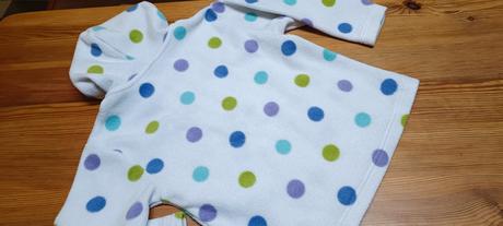 Flisová mikina s kapucňou veľ. 98/104, 98