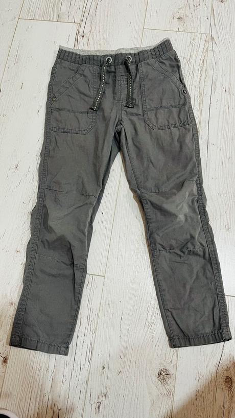 Tenke sivé nohavice chlapec 116, pepco,116
