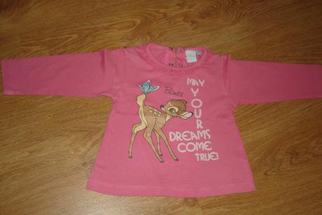 Tričko dlhý rukáv, disney,74