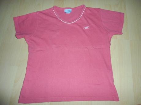 Ruzove tricko reebok, reebok,m