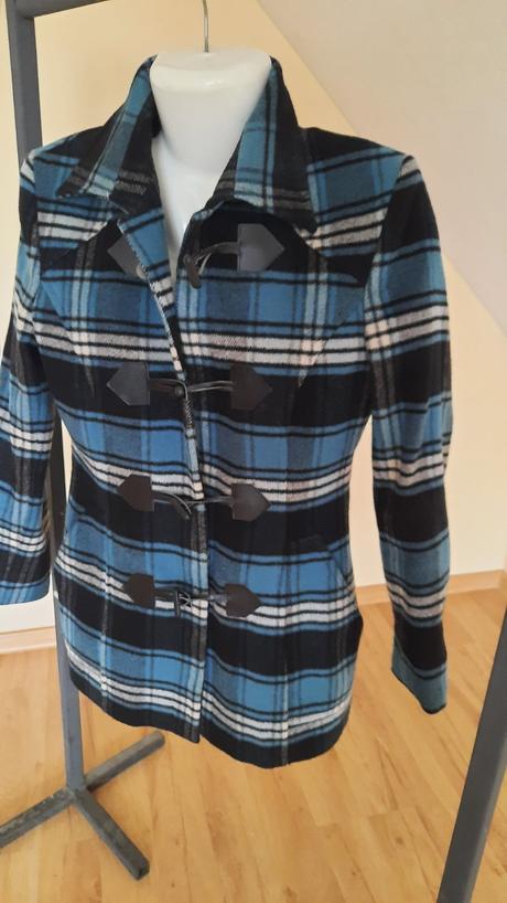 Károvaný kabát vel. xs, xs