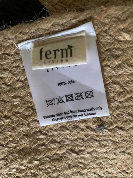 100 perc. prirodny jutovy koberec, super stav, 